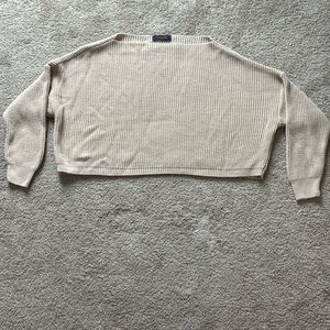 Off the shoulder sweater